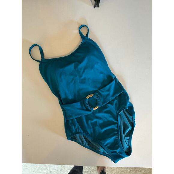 Time and Tru One Piece Bathing Suit - Picture 1 of 5